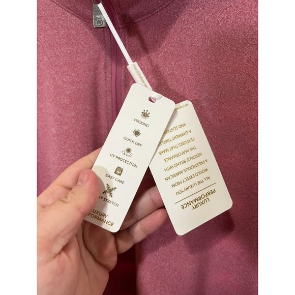 Hart Shaffner Marx Luxury Performance 1/4 Zip Pullover NWT - Size XXL - Picture 3 of 4